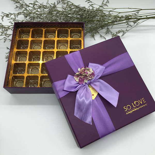 Color chocolate packaging box 63160